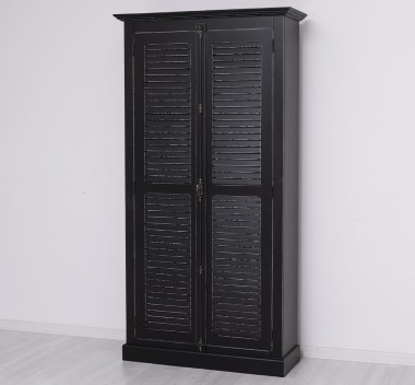 Cabinet with 2 doors, rod closing system, Shutter Collection