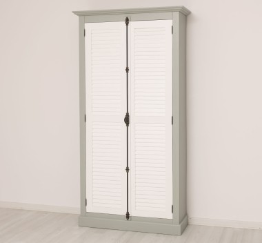 Cabinet with 2 doors, rod closing system, Shutter Collection