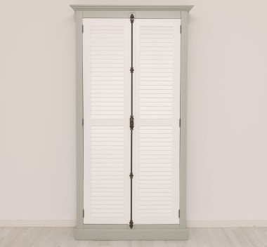 Cabinet with 2 doors, rod closing system, Shutter Collection