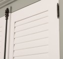 Cabinet with 2 doors, rod closing system, Shutter Collection