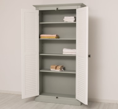 Cabinet with 2 doors, rod closing system, Shutter Collection