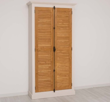 Cabinet with 2 doors, rod closing system, Shutter Collection