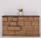 Chest of 19 drawers, top oak