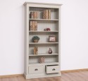 Bookcase with 2 drawers, open shelf