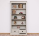 Bookcase with 2 drawers, open shelf