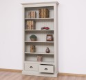 Bookcase with 2 drawers, open shelf