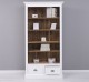 Bookcase with 2 drawers, open shelf