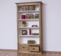 Bookcase with 2 drawers, open shelf