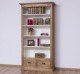 Bookcase with 2 drawers, open shelf