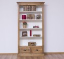 Bookcase with 2 drawers, open shelf