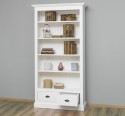 Bookcase with 2 drawers, open shelf