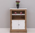 Small bookcase with 2 doors, 1 shelf