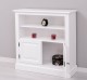 Medium bookcase with 2 doors, 1 shelf