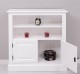 Medium bookcase with 2 doors, 1 shelf