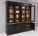 Bookcase with 2 doors, 6 drawers BAS + 4 glass doors