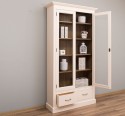 Showcase with 2 large doors, 2 drawers