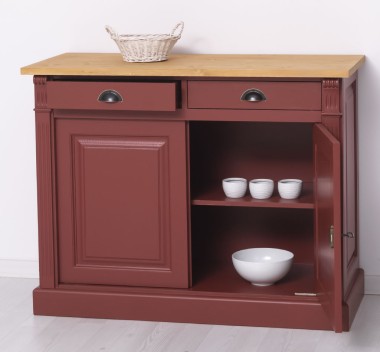 Buffet with 2 doors, 2 drawers, BAS, Directoire Collection