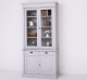 Wardrobe with 2 doors, 2 BAS drawers + 2 SUP glass doors, Directoire Collection