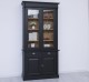 Wardrobe with 2 doors, 2 BAS drawers + 2 SUP glass doors, Directoire Collection