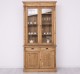 Wardrobe with 2 doors, 2 BAS drawers + 2 SUP glass doors, Directoire Collection