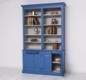 Bookcase with 4 doors BAS + double shelf SUP