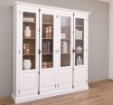 Double display case with 4 doors, with Cremone