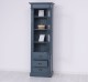 Wardrobe with 1 glass door, 3 drawers, Directoire Collection