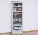 Bookcase with 2 drawers, open shelf