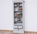 Bookcase with 2 drawers, open shelf