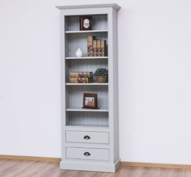 Bookcase with 2 drawers, open shelf