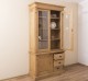 Showcase with 1 door, 3 BAS drawers + 2 SUP glass doors, Directoire Collection