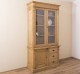 Showcase with 1 door, 3 BAS drawers + 2 SUP glass doors, Directoire Collection