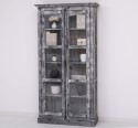 Glass display case, 2 doors with Cremone