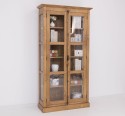 Glass display case, 2 doors with Cremone