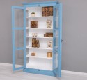 Glass display case, 2 doors with Cremone