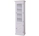 Narrow display case, 1 door + 1 glass door, Shutter Collection