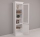 Narrow display case, 1 door + 1 glass door, Shutter Collection