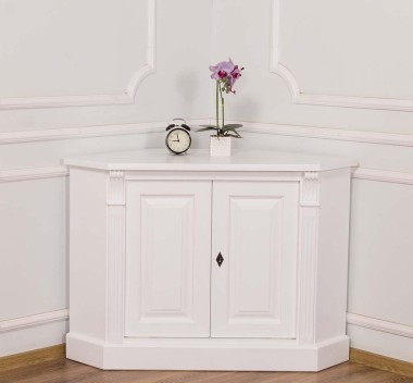 Corner sideboard, 2 doors, BAS, Directoire Collection