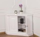 Corner sideboard, 2 doors, BAS, Directoire Collection