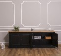 Large 4-door sideboard, oak top, BAS, Diectoire Collection