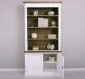 2-door BAS Bookcase + SUP open display case, Directoire Collection