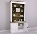 2-door BAS Bookcase + SUP open display case, Directoire Collection