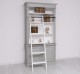 2-door BAS Bookcase + SUP open display case, Directoire Collection