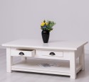 Coffee table with 2 drawers 120x65x45cm