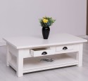 Coffee table with 2 drawers 120x65x45cm