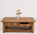 Coffee table with 2 drawers 120x65x45cm