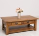 Coffee table with 2 drawers 120x65x45cm