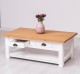 Coffee table with 2 drawers 120x65x45cm