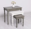 Set of 3 coffee tables