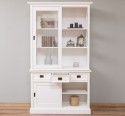 Buffet cabinet with four sliding doors and three drawers 125 x 48 x 215 cm, MDF